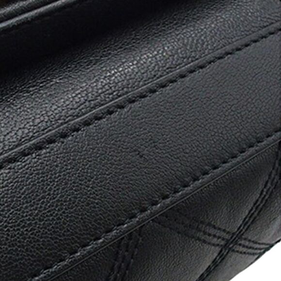 Pre Loved saint laurent Becky Crossbody Bag Quilted Leather Women Black Shoulder - Picture 5 of 8
